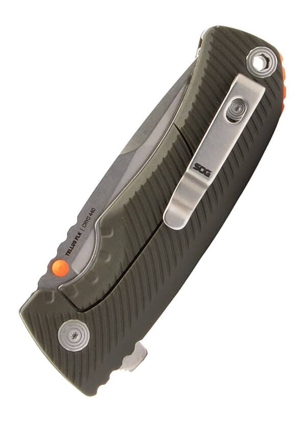 SOG TELLUS FLK OLIVE DRAB, Taschenmesser