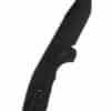 Taschenmesser Tac AU Compact, Tanto, Teilwellenschliff, SOG