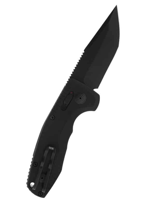 Taschenmesser Tac AU Compact, Tanto, Teilwellenschliff, SOG