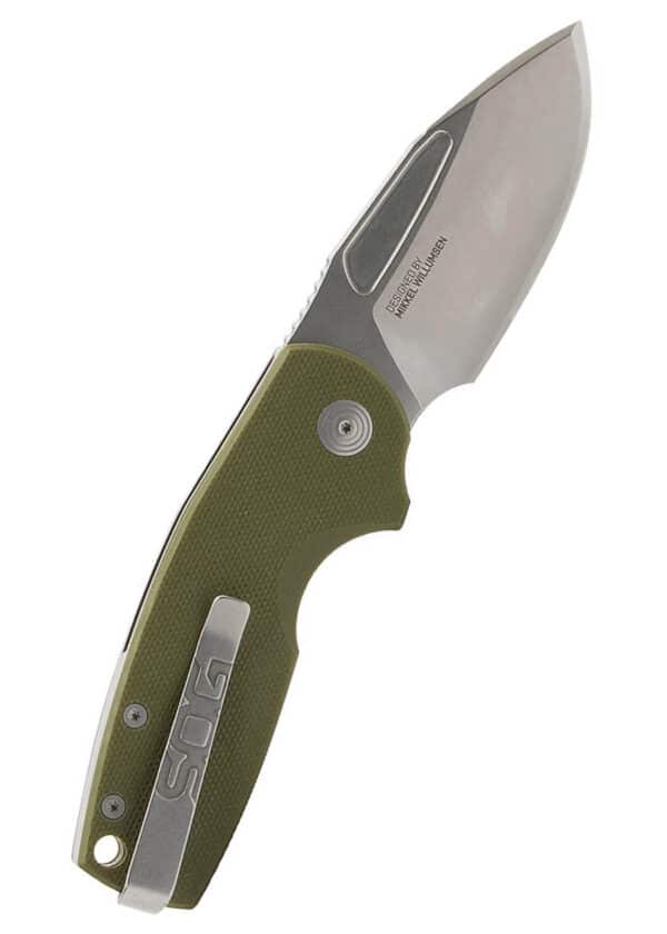SOG STOUT SJ, OD GREEN + STONEWASH, Taschenmesser