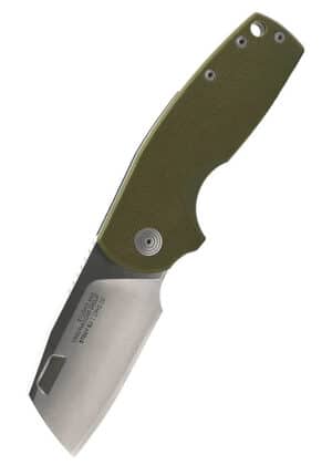 SOG STOUT SJ CLEAVER, OD GREEN + STONEWASH, Taschenmesser