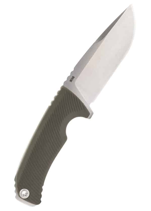 SOG TELLUS FX, OLIVE DRAB, Feststehendes Messer