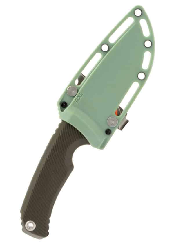 SOG TELLUS FX, OLIVE DRAB, Feststehendes Messer