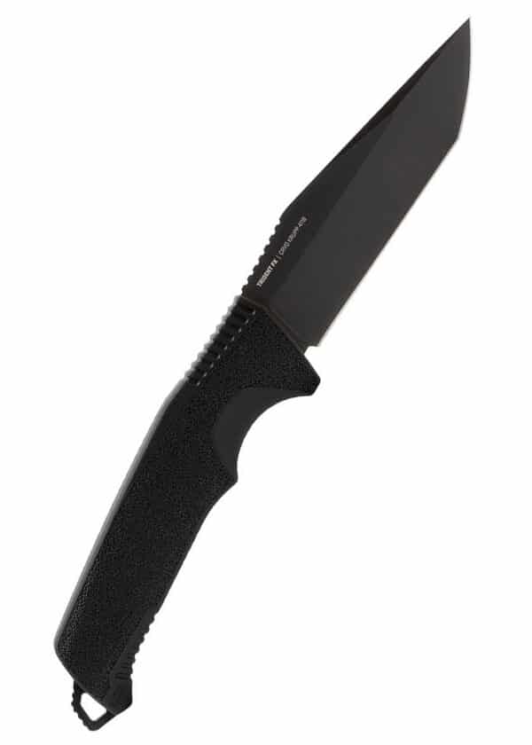 SOG TRIDENT FX, BLACKOUT, STRAIGHT EDGE, Feststehendes Messer