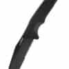 SOG TRIDENT FX, BLACKOUT, PARTIALLY SERRATED, Feststehendes Messer