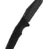 SOG TRIDENT FX, BLACKOUT, PARTIALLY SERRATED, Feststehendes Messer