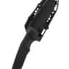 SOG TRIDENT FX, BLACKOUT, PARTIALLY SERRATED, Feststehendes Messer