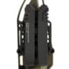 SOG TRIDENT FX, OD GREEN, PARTIALLY SERRATED, Feststehendes Messer