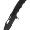 Taschenmesser Seal FX - Clip Point, Teilwellenschliff, SOG