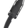 Feststehendes Messer Recondo FX, Schwarz, Teil-Wellenschliff, SOG