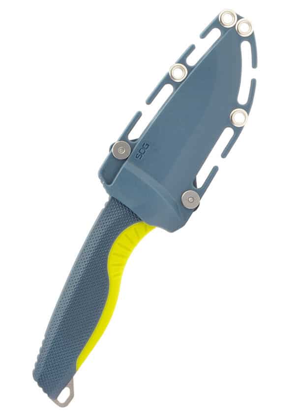 Feststehendes Messer Aegis FX - Indigo & Acid Yellow, SOG