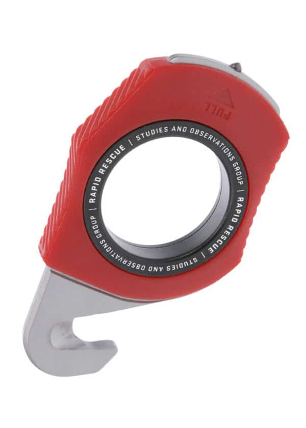 SOG RAPID RESCUE, RESCUE RED, Nôž s pevnou čepeľou