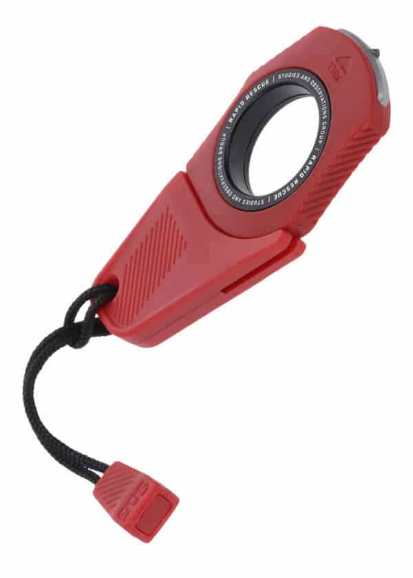 SOG RAPID RESCUE, RESCUE RED, Nôž s pevnou čepeľou