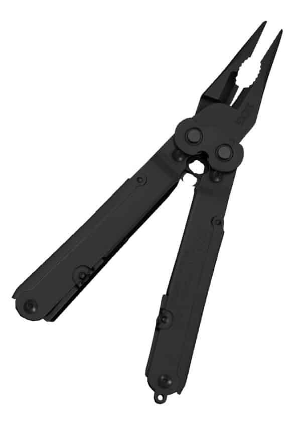 Multitool Powerlock EOD, Schwarz, Nylonscheide, SOG