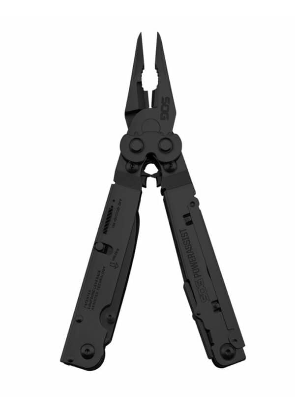 SOG POWERASSIST, BLACK OXIDE, Multitool