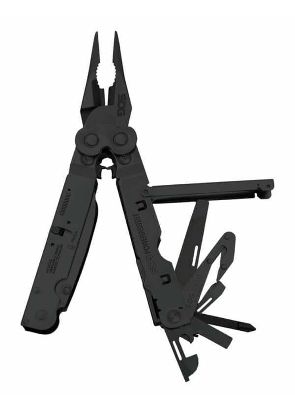 SOG POWERASSIST, BLACK OXIDE, Multitool