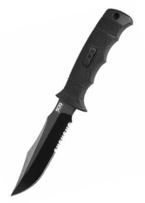 Feststehendes Messer Seal Pup Elite, Teilwellenschliff, SOG