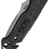Taschenmesser Escape, Satiniert, Teilwellenschliff, SOG