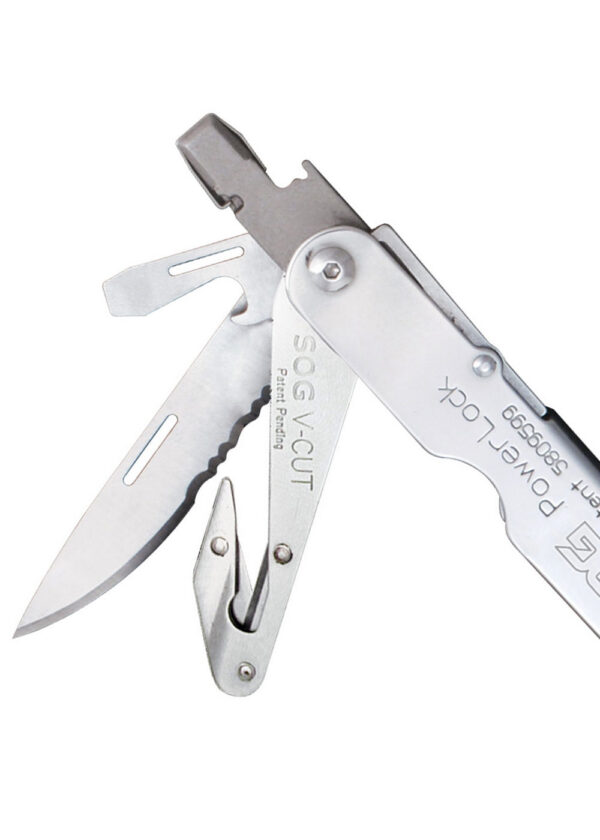 Multitool Powerlock, Satiniert, SOG