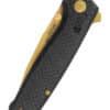 Taschenmesser Terminus XR LTE - Karbon & Gold, SOG
