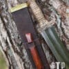 Vendelzeit-Schwert aus Gotland (Broa), 8. Jh., Bronze-Griff