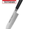 Samura MO-V Santoku Messer mit Kullenschliff 7.0 Zoll /180 mm