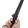 Honshu Aizu Ring Fighter Tanto mit Scheide, schwarz