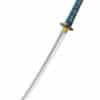 Shikoto Hammer-Forged Longquan Master Teal Wakizashi Sword