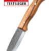 Bushcraft Explorer Knife mit Leder-Scheide
