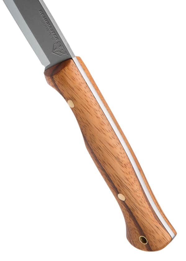Bushcraft Explorer Knife mit Leder-Scheide