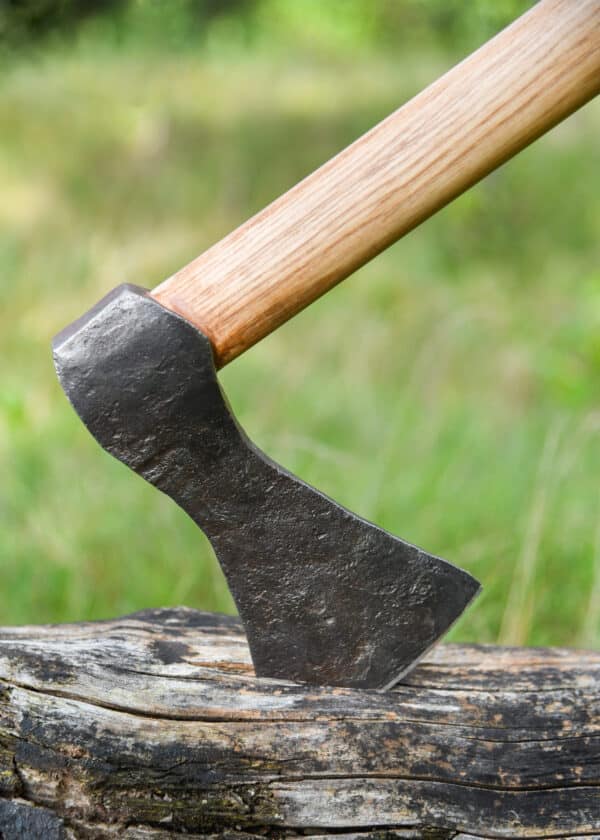 Wikinger-Axt aus Stahl, handgeschmiedet, Typ A