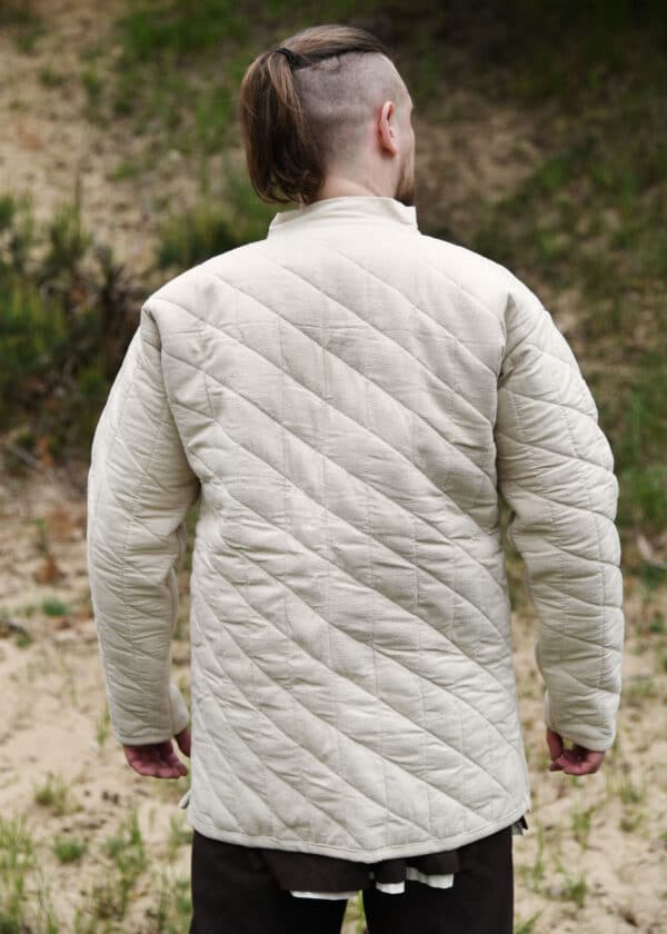 Gambeson mit Schnallen, natur