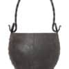 Vernieteter Lagertopf aus Stahl, ca. 10 Liter