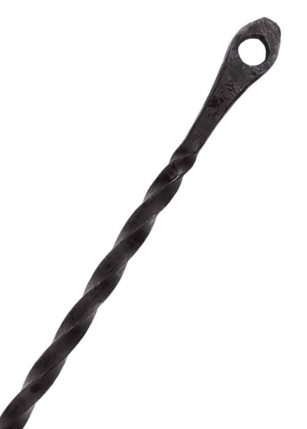 Oceľová tyč pre stredoveký tábor, tordovaná, 170 cm