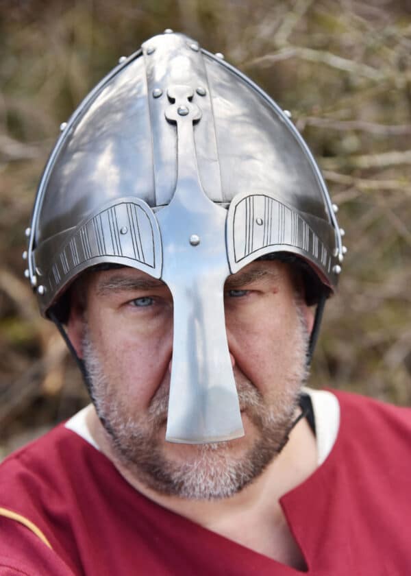 Wikinger Spangenhelm, 2 mm Stahl
