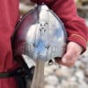 Wikinger Spangenhelm, 2 mm Stahl