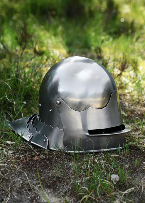 Gotischer Schaller, ca. 1480, 2 mm Stahl