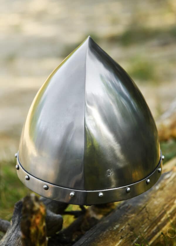 Italo-Normannischer Nasalhelm, 2 mm Stahl