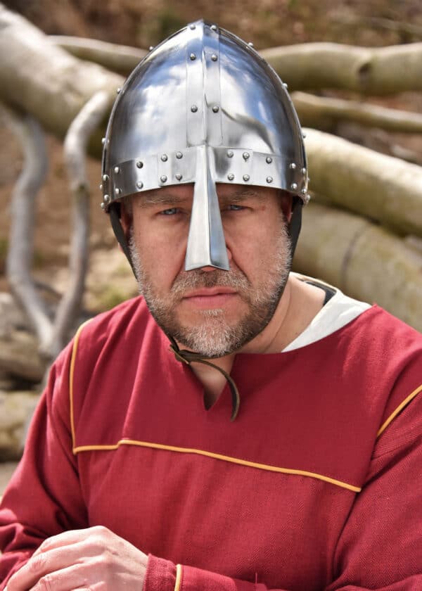 Normannischer Spangenhelm, 2 mm Stahl