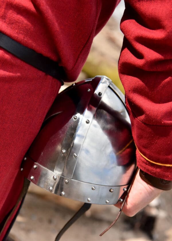 Normannischer Spangenhelm, 2 mm Stahl