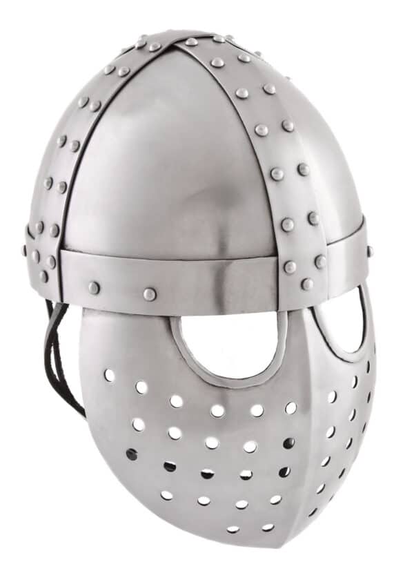 Kreuzfahrer Spangenhelm mit Gesichtsplatte, 2 mm Stahl
