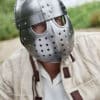 Kreuzfahrer Spangenhelm mit Gesichtsplatte, 2 mm Stahl