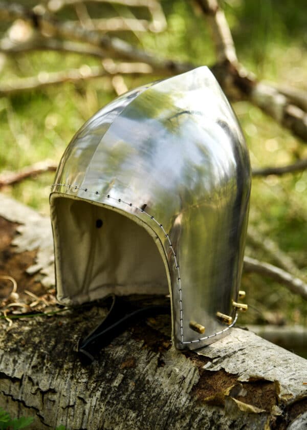 Beckenhaube für Schaukampf, 2 mm Stahl