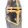 Topfhelm der Rieter von Kornburg, Nürnberg um 1375, 1,6 mm Stahl