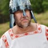 Spätrömischer Spangenhelm Deir el-Medina, 1,6 mm Stahl