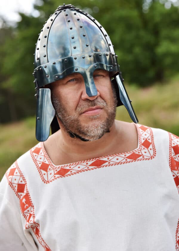 Spätrömischer Spangenhelm Deir el-Medina, 1,6 mm Stahl