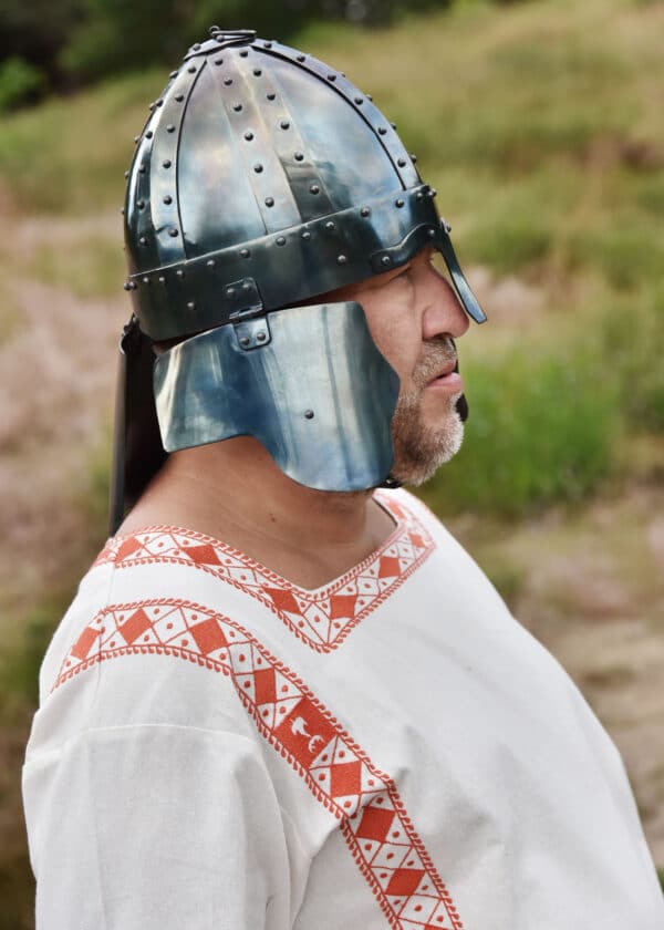 Spätrömischer Spangenhelm Deir el-Medina, 1,6 mm Stahl