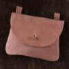 Gürteltasche aus Leder, rechteckig
