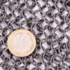 Kettenhemd Haubergeon, ID 8 mm, unbehandelt