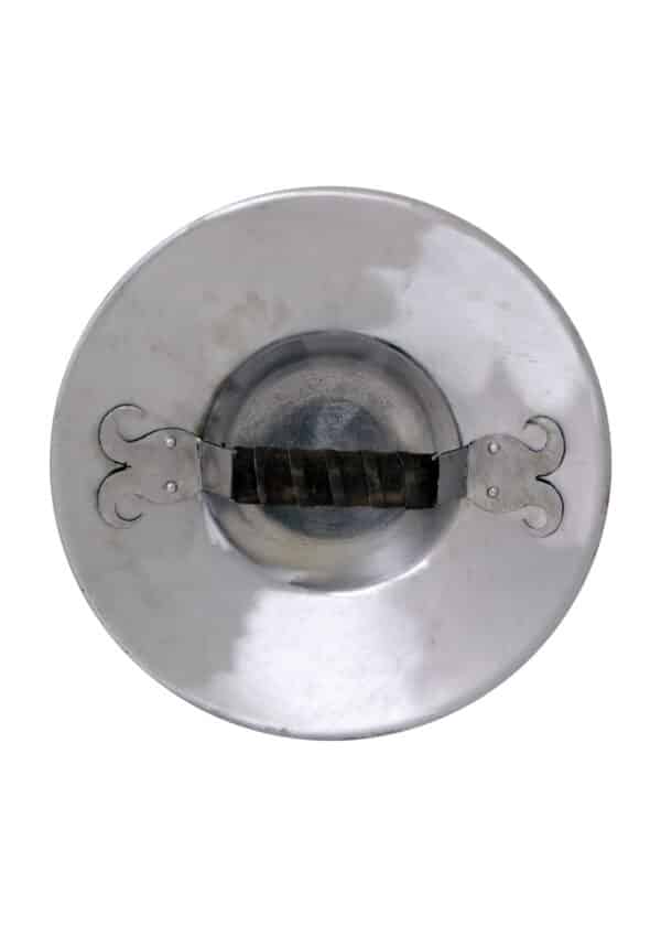 Buckler mit Lederbezug